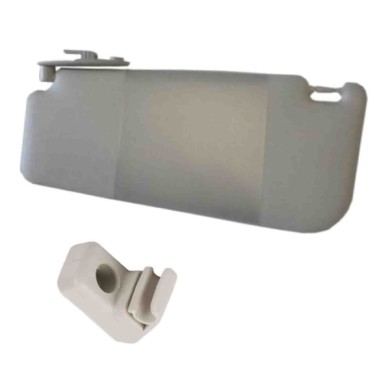 GANC.jpg Famac 1705700+1708300 Pantina Aletta Parasole Sinistra Lato Guida Fiat Punto Classic 2003-2011 Con Gancio. Con Tasca In