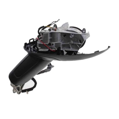 SX_SCRITTA_LOGO.jpg Retrovisore Completo Sinistro Porsche Macan 2014-2018 15 Pins 8T0959577A Corpo Elettrico Termico