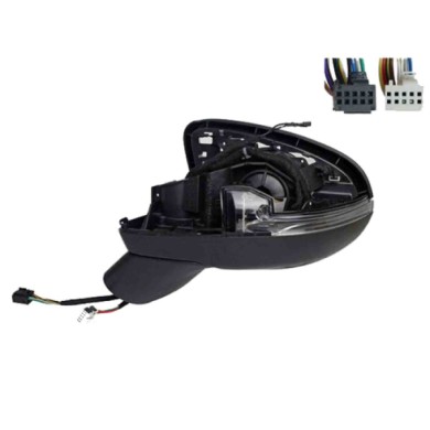 SX_SCRITTA_LOGO.jpg Retrovisore Completo Sinistro Mercedes-Benz Cla 2019 7 Pins A1188101303 Corpo Elettrico Termico