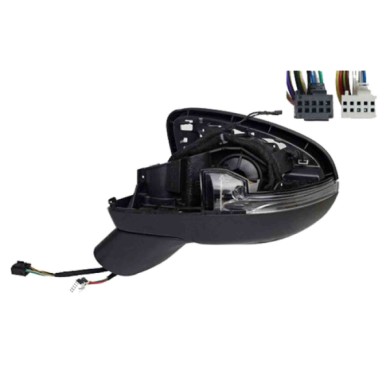 SX_SCRITTA_LOGO.jpg Retrovisore Completo Sinistro Mercedes-Benz Cla 2019 8 Pins A1188101903 Corpo Elettrico Termico