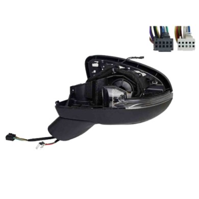 SX_SCRITTA_LOGO.jpg Retrovisore Completo Sinistro Mercedes-Benz Cla 2019 8 Pins A1188102103 Corpo Elettrico Termico