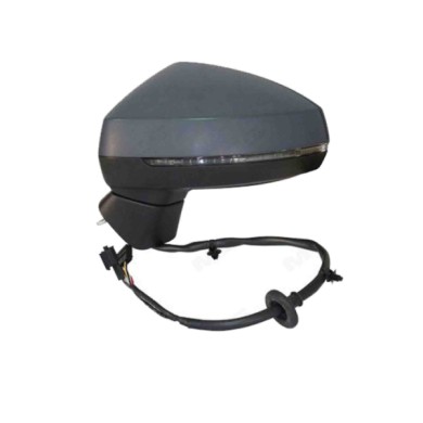 SX_SCRITTA_LOGO.jpg Retrovisore Completo Sinistro Audi A3 2012-2020 12 Pins 8V1857409Aa9B9 Elettrico Asferico Termico Da Vernici