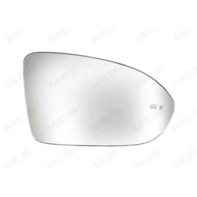 DX_SCRITTA_LOGO.jpg Piastra Retrovisore Destro Opel Insignia B 2017 2 Pins 39147622 Convesso Termico Con Side