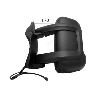 SX_SCRITTA_LOGO.jpg Retrovisore Completo Sinistro Citroën Jumper | Relay 2006-2023 8153 X5 Specchio Angolo Morto Elettrico Conve