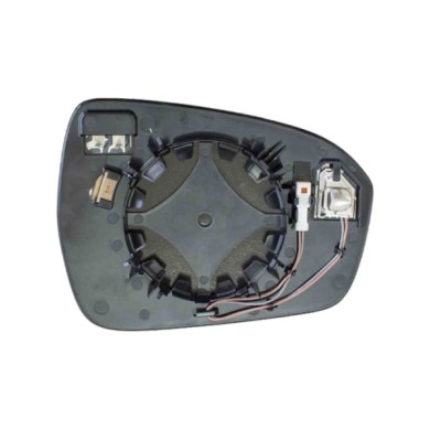 SX_SCRITTA_LOGO.jpg Piastra Retrovisore Sinistro Ford Mondeo V 2014 Ds73-17T675-Ha Asferico Termico Con Side