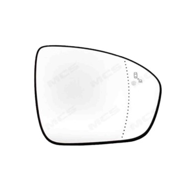 DX_SCRITTA_LOGO.jpg Piastra Retrovisore Destro Mitsubishi Asx 2023 2 Pins Mq004211 Asferico Termico Con Side