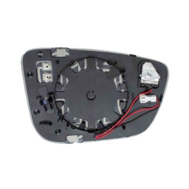 SX_SCRITTA_LOGO.jpg Piastra Retrovisore Sinistro Bmw 3 2018-2020 51167011721 Asferico Termico Con Side