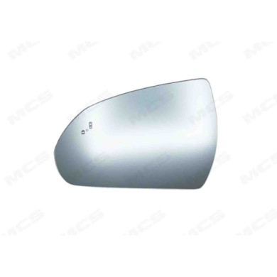 SX_SCRITTA_LOGO.jpg Piastra Retrovisore Sinistro Hyundai Elantra Tre Volumi 2015-2022 2 Pins 87611F 2110 Convesso Termico Con Si