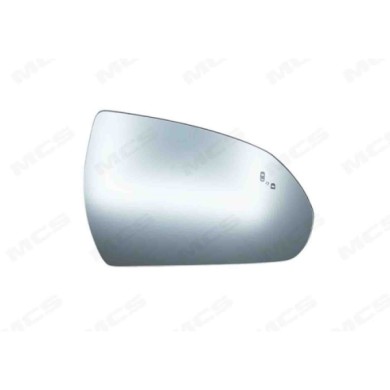 DX_SCRITTA_LOGO.jpg Piastra Retrovisore Destro Hyundai Elantra Tre Volumi 2015-2022 2 Pins 87621F 2110 Convesso Termico Con Side