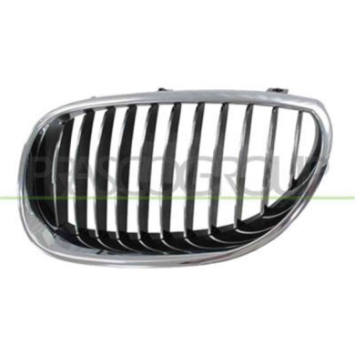 BM0472004_1.JPG Griglia Radiatore Sinistra Cromata/nera Per Bmw 5 Series - E60n/e61n Dal 2007 Al 2010