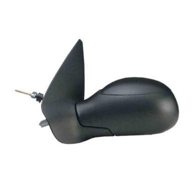 SX_SCRITTA_LOGO.jpg Retrovisore Completo Sinistro Peugeot 206 1998-2003 2 Pins 8154Ja Meccanico Asferico Termico