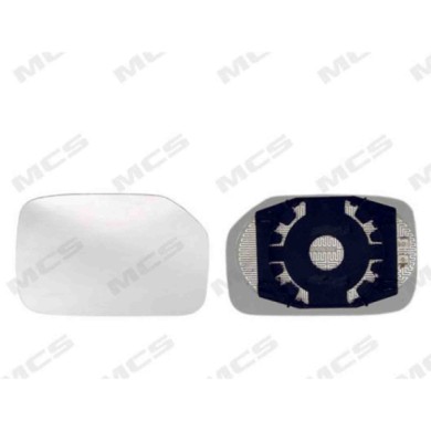 SX_SCRITTA_LOGO.jpg Piastra Retrovisore Sinistro Peugeot 106 I 1991-1996 8151W9 Asferico Termico