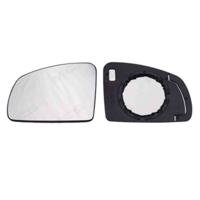 SX_SCRITTA_LOGO.jpg Piastra Retrovisore Sinistro Opel Meriva A Mpv 2003-2010 6428709 Asferico 170X115