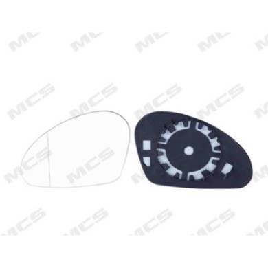 SX_SCRITTA_LOGO.jpg Piastra Retrovisore Sinistro Seat Altea 2004-2009 1M1857521 Asferico