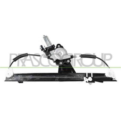 FT908W026_1.JPG Alzacristallo Elettrico Anteriore Sinistro Per Fiat Doblo' Dal 2000 Al 2005