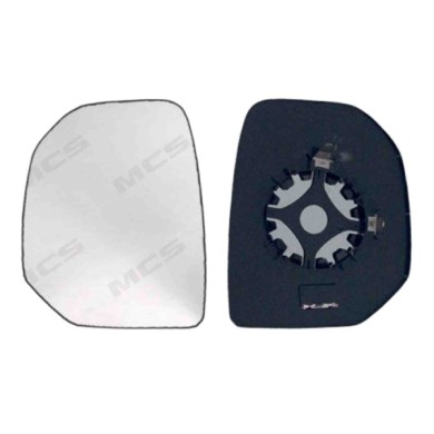 SX_SCRITTA_LOGO.jpg Piastra Retrovisore Sinistro Citroën Berlingo 2008-2012 8151W3 Convesso Termico