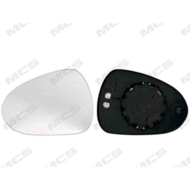 SX_SCRITTA_LOGO.jpg Piastra Retrovisore Sinistro Seat Exeo 2008-2013 1P2857521 Convesso Termico