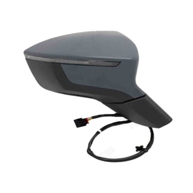 DX_SCRITTA_LOGO.jpg Retrovisore Completo Destro Seat Ateca 2016-2021 6 Pins 576857508N Elettrico Convesso Termico Da Verniciare