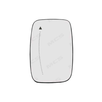 SX_SCRITTA_LOGO.jpg Piastra Retrovisore Sinistro Nissan Primastar 2021 963663955R Asferico Termico Con Side