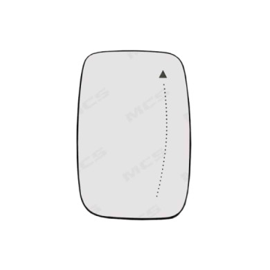 DX_SCRITTA_LOGO.jpg Piastra Retrovisore Destro Nissan Primastar 2021 963652855R Asferico Termico Con Side