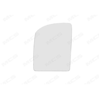 SX_SCRITTA_LOGO.jpg Piastra Retrovisore Sinistro Man Tge 2017-2024 65.63733-0013 Convesso