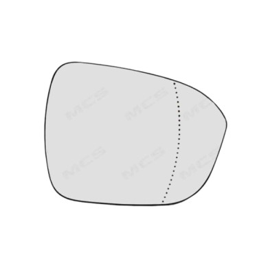 SX_SCRITTA_LOGO.jpg Piastra Retrovisore Sinistro Renault Scenic E-Tech Phase I 2024 2 Pins 963661475R Asferico Termico