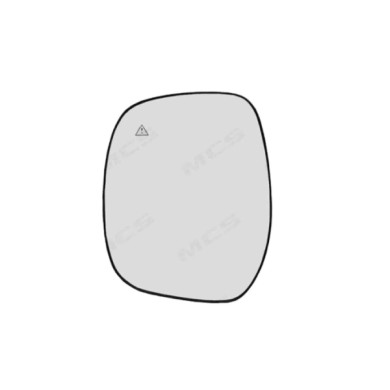 SX_SCRITTA_LOGO.jpg Piastra Retrovisore Sinistro Hyundai Staria 2021 2 Pins 87611 Cg030 Convesso Termico Con Side