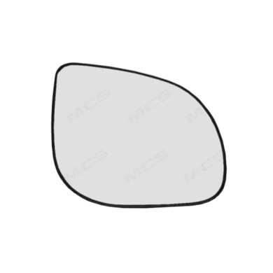 DX_SCRITTA_LOGO.jpg Piastra Retrovisore Destro Kia Picanto 2007-2011 8762107108  Convesso