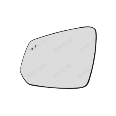 SX_SCRITTA_LOGO.jpg Piastra Retrovisore Sinistro Ford Tourneo Courier 2024 2 Pins 2684441 Convesso Termico Con Side