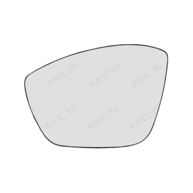 SX_SCRITTA_LOGO.jpg Piastra Retrovisore Sinistro Alfa Romeo Junior 2024 2 Pins Convesso Termico