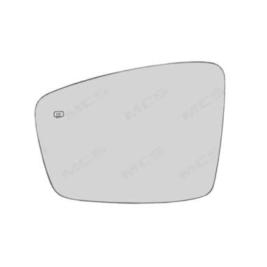 SX_SCRITTA_LOGO.jpg Piastra Retrovisore Sinistro Mg Mg Hs 2018-2024 2 Pins 10562184 Convesso Termico