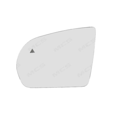 SX_SCRITTA_LOGO.jpg Piastra Retrovisore Sinistro Byd Atto 3 2022 2 Pins 12561497-00 Convesso Termico Con Side