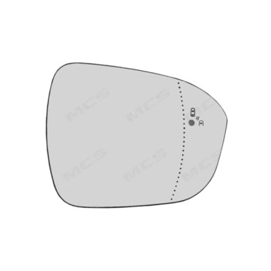 DX_SCRITTA_LOGO.jpg Piastra Retrovisore Destro Renault Austral 2022 2 Pins Asferico Termico Con Side