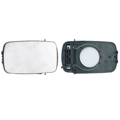 DX_SCRITTA_LOGO.jpg Piastra Retrovisore Destro Ford Fiesta Furgonato 1989-1993 6198613 Convesso