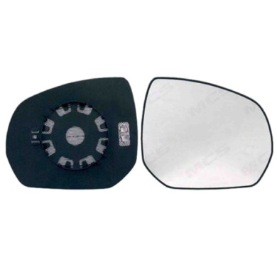 DX_SCRITTA_LOGO.jpg Piastra Retrovisore Destro Citroën C3 Picasso 2009-2017 8151Jt Convesso Termico