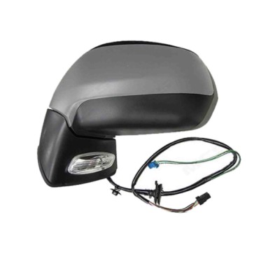 SX_SCRITTA_LOGO.jpg Retrovisore Completo Sinistro Citroën C4 Grand Picasso I 2006-2012 8152 A0 Elettrico Convesso Termico Da Ver