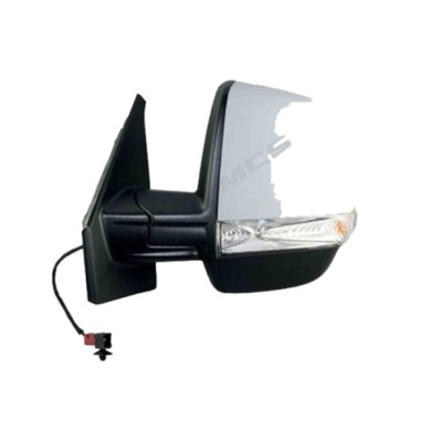 DX_SCRITTA_LOGO.jpg Retrovisore Completo Destro Fiat Doblo 2010-2023 8 Pins 0735497874 Specchio Angolo Morto Elettrico Convesso 