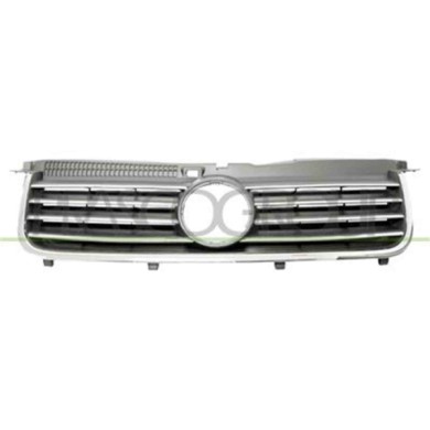 VG0532001_1.JPG Griglia Radiatore Nera Con Modanatura Cromata Per Volkswagen Passat B5 Dal 2000 Al 2005