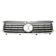 Griglia Radiatore Nera Con Modanatura Cromata Per Volkswagen Passat B5 Dal 2000 Al 2005
