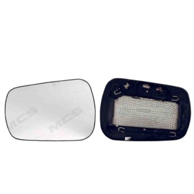 SX_SCRITTA_LOGO.jpg Piastra Retrovisore Sinistro Ford Fiesta V 2001-2005 1145853 Convesso Termico Oe
