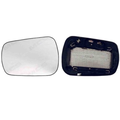 DX_SCRITTA_LOGO.jpg Piastra Retrovisore Destro Ford Fiesta V 2001-2005 1145851 Convesso Termico Oe