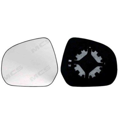 SX_SCRITTA_LOGO.jpg Piastra Retrovisore Sinistro Opel Agila 2008-2014 4710330 Convesso Termico