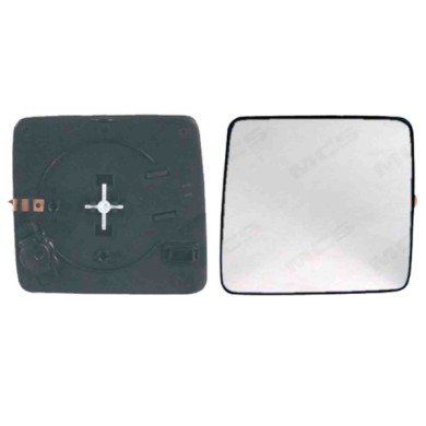 DX_SCRITTA_LOGO.jpg Piastra Retrovisore Destro Mercedes-Benz 190 1984-1993 A1248102021 Convesso Azzurrato Termico