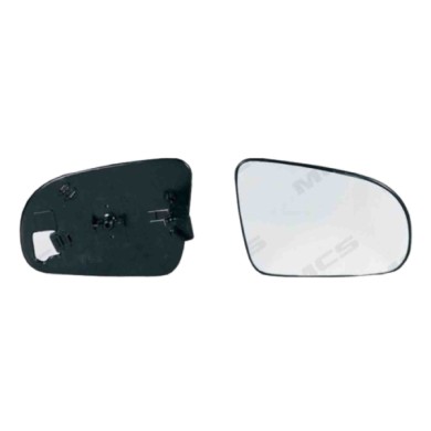 DX_SCRITTA_LOGO.jpg Piastra Retrovisore Destro Opel Corsa B 1993-2002 1427485 Convesso