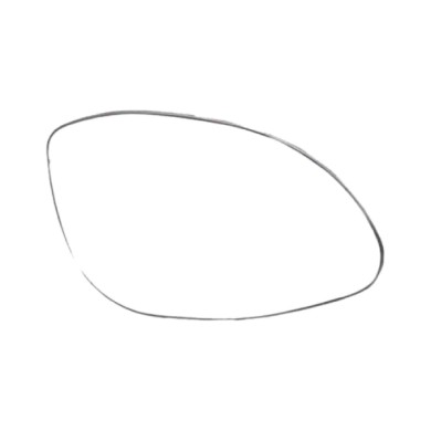 DX_SCRITTA_LOGO.jpg Piastra Retrovisore Destro Opel Vectra B 1995-2002 1428720 Convesso