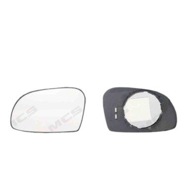 DX_SCRITTA_LOGO.jpg Piastra Retrovisore Destro Citroën Saxo 1996-2004 8151T8 Convesso