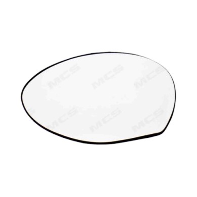 SX_SCRITTA_LOGO.jpg Piastra Retrovisore Sinistro Alfa Romeo 147 2000-2010 Convesso Termico