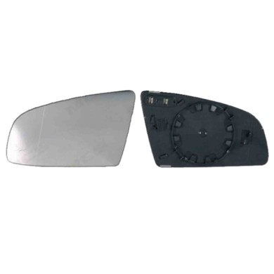 DX_SCRITTA_LOGO.jpg Piastra Retrovisore Destro Audi A3 2003-2008 8E0857536C Convesso Termico 155X105X170