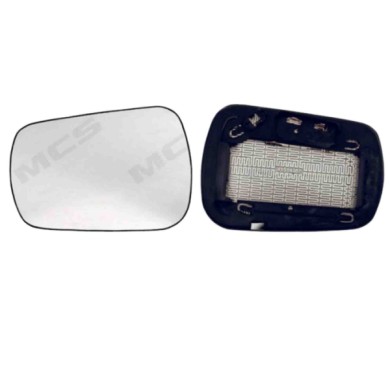 SX_SCRITTA_LOGO.jpg Piastra Retrovisore Sinistro Ford Fiesta V 2001-2005 1255899 Convesso Termico