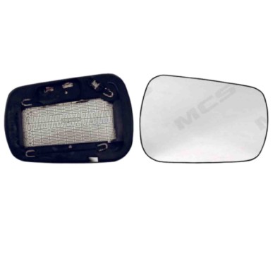 DX_SCRITTA_LOGO.jpg Piastra Retrovisore Destro Ford Fiesta V 2001-2005 1255896 Convesso Termico